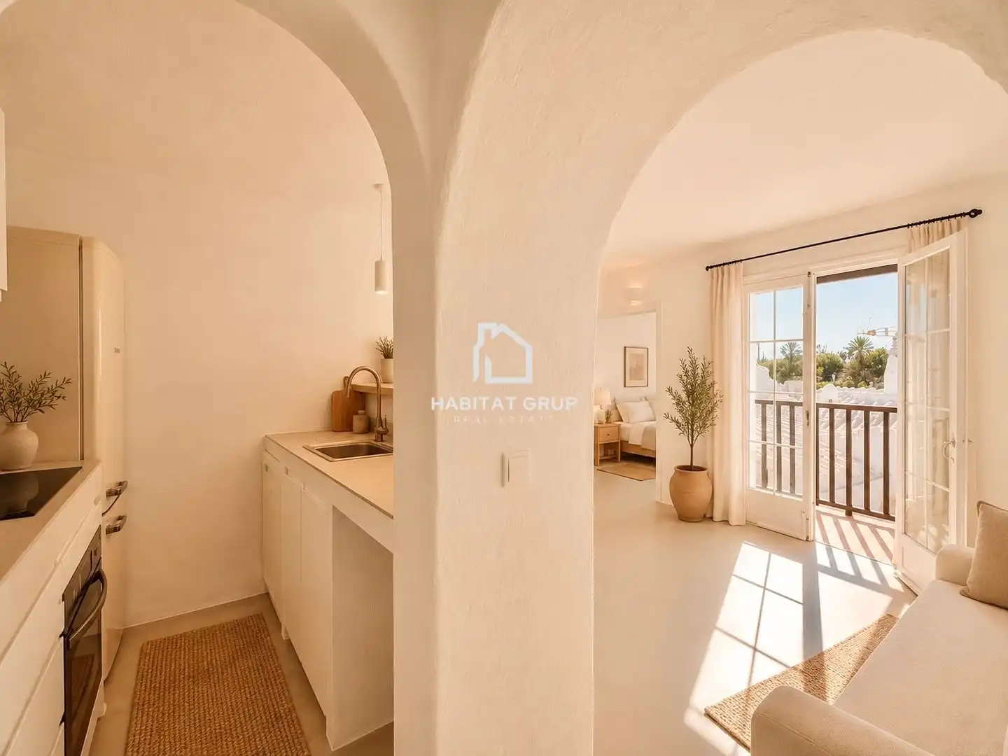 Flat for sale in Sant Lluís  with Heating and Private garden