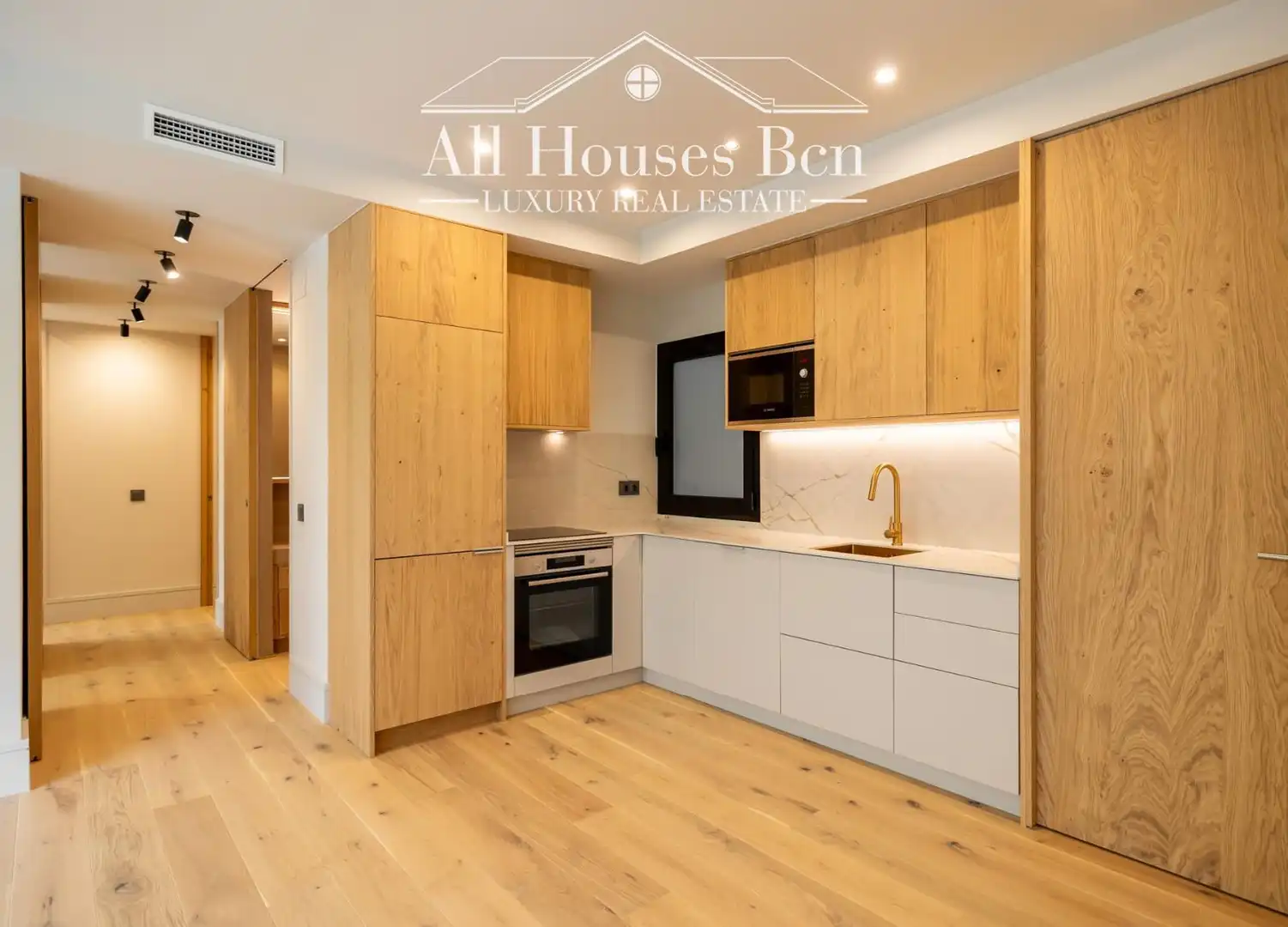 Cocina de Piso en venta en Barcelona con Aire acondicionado, Calefacción y Parquet