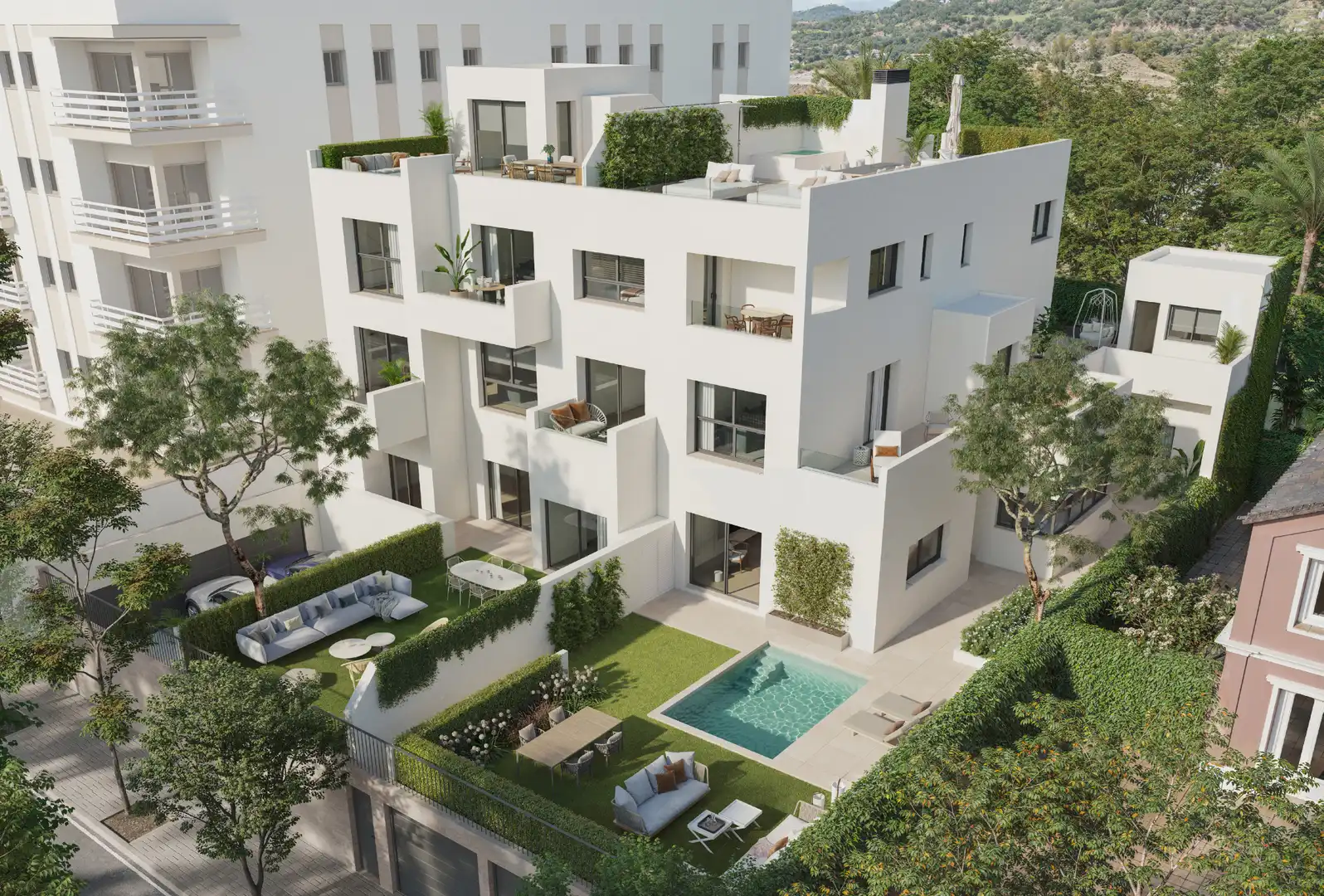 Neubau-Penthouse mit Pool zum Verkauf in Paseo de Miramar 34, imagen 4