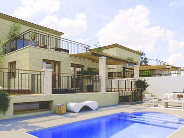 Villa con piscina in vendita a Pueblo Acantilado - Lanuza