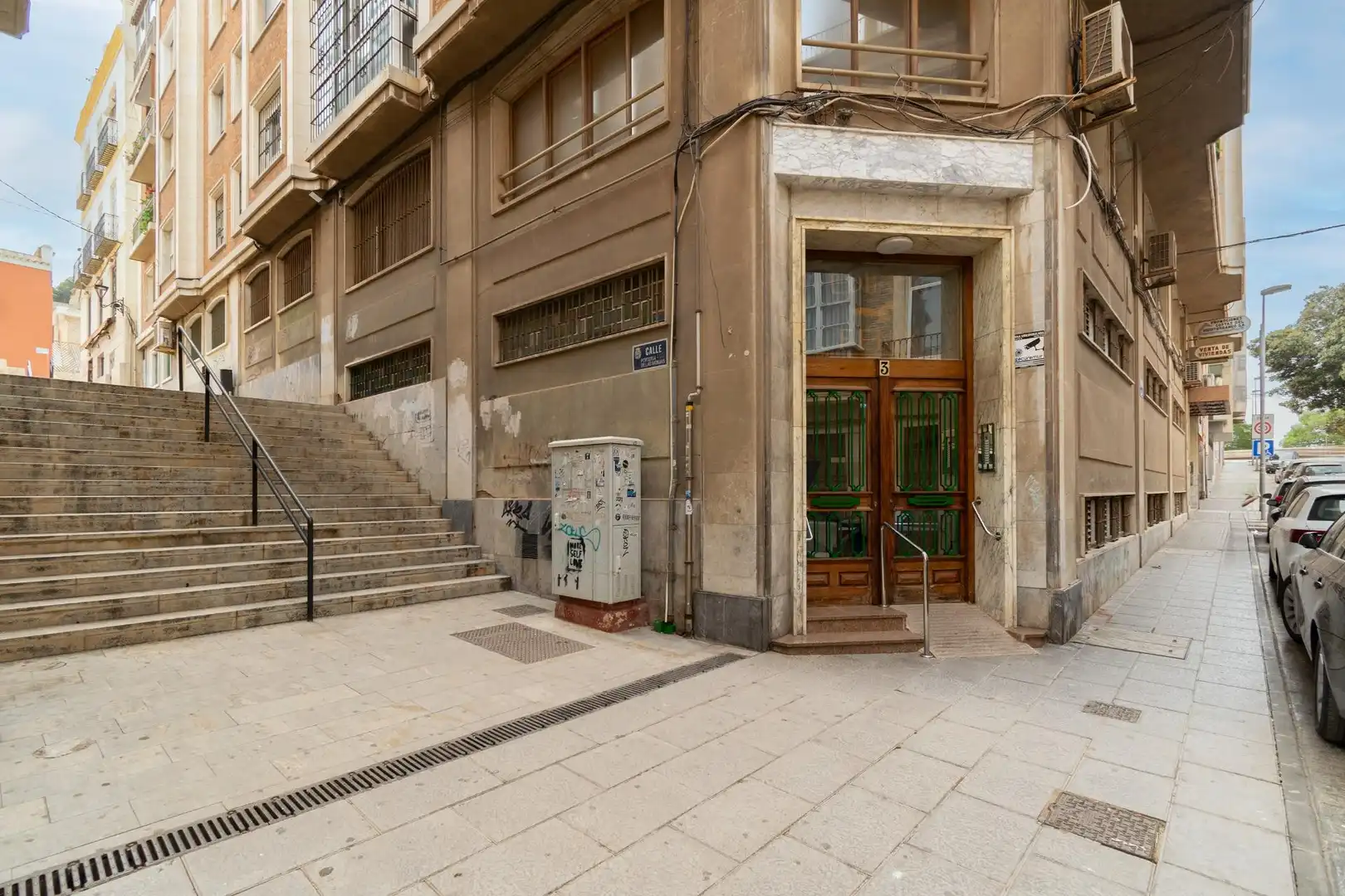 Vista exterior de Pis en venda en Cartagena amb Aire condicionat, Balcó i Alarma
