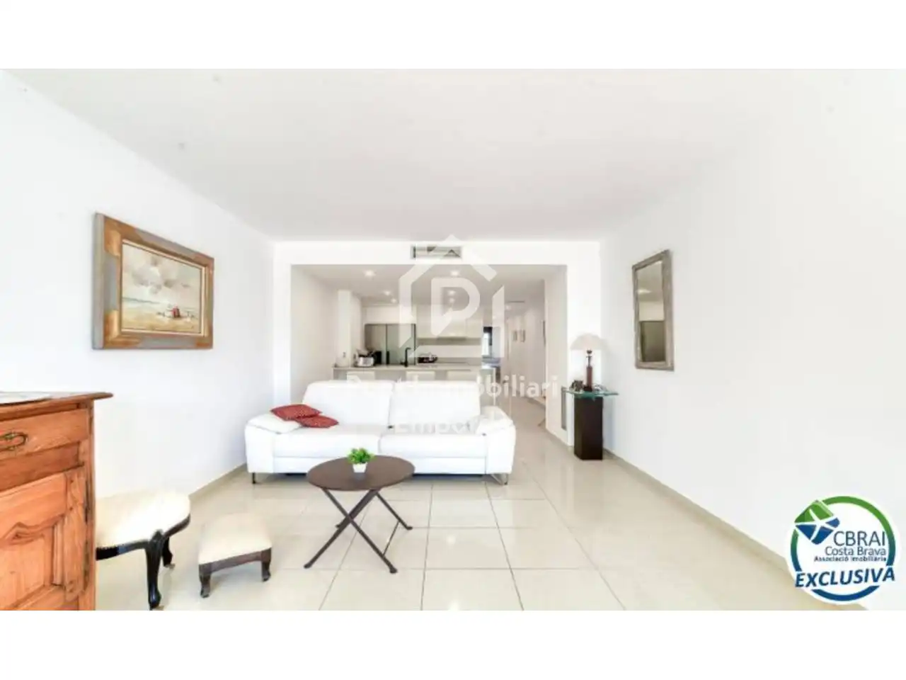 Living room of Houses for sale in Roses  with Air Conditioner, Heating and Terrace