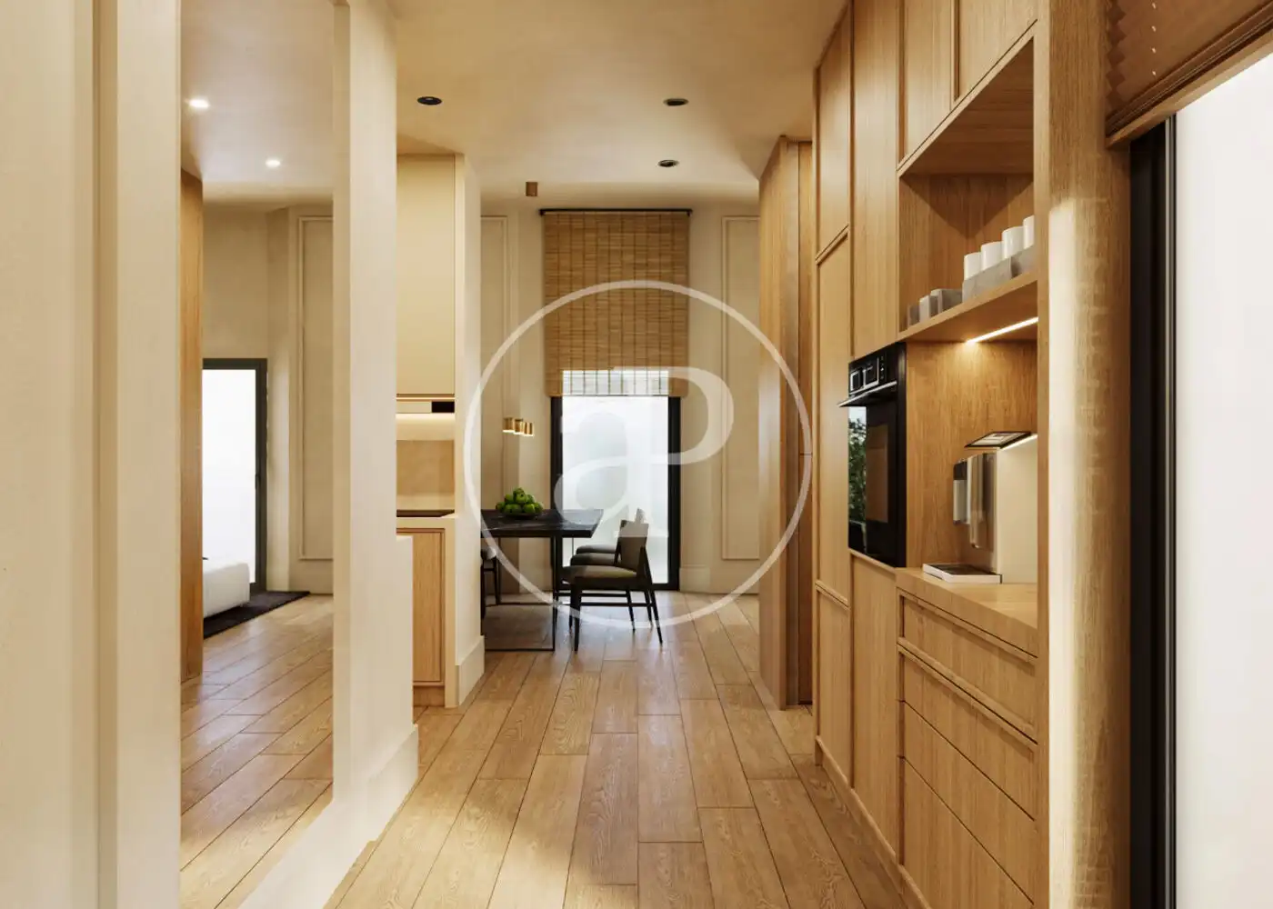 Kitchen of Flat for sale in Barcelona  with Air Conditioner, Heating and Terrace