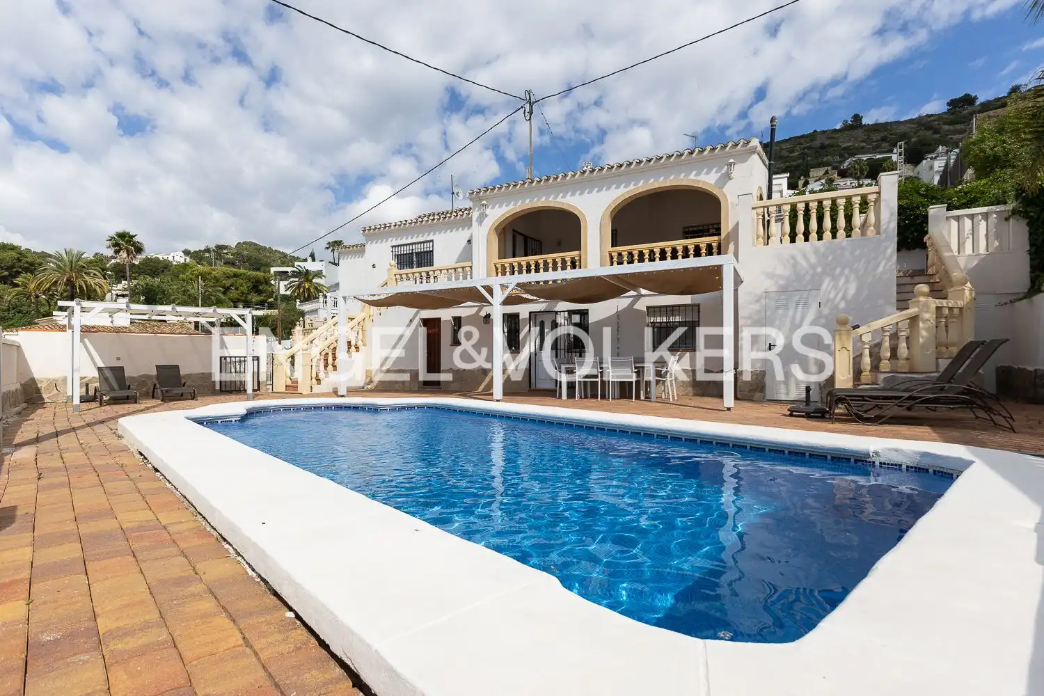 Exterior view of Houses for sale in Jávea / Xàbia  with Heating, Private garden and Terrace