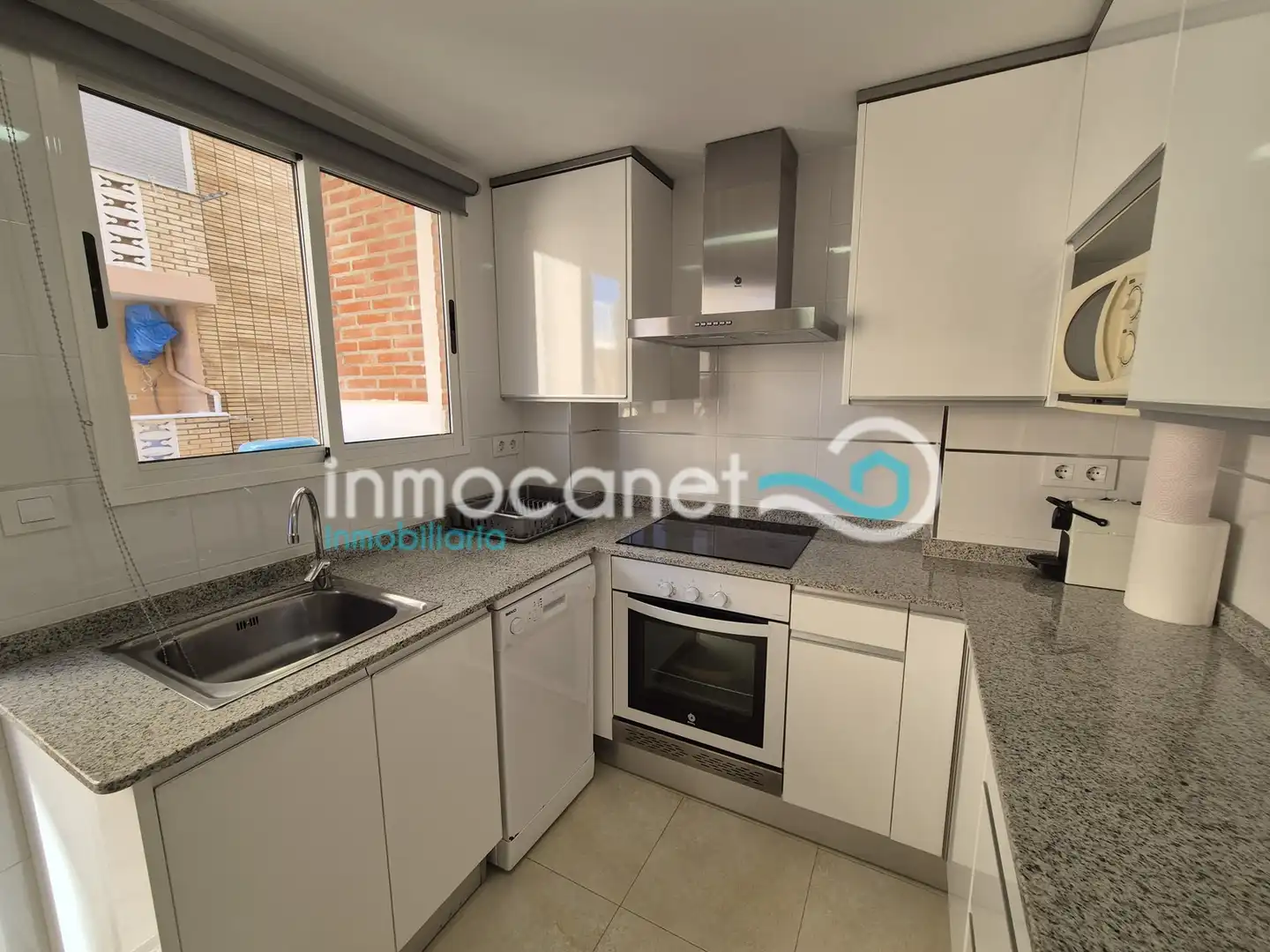Cocina de Apartamento en venta en Piles con Aire acondicionado y Terraza