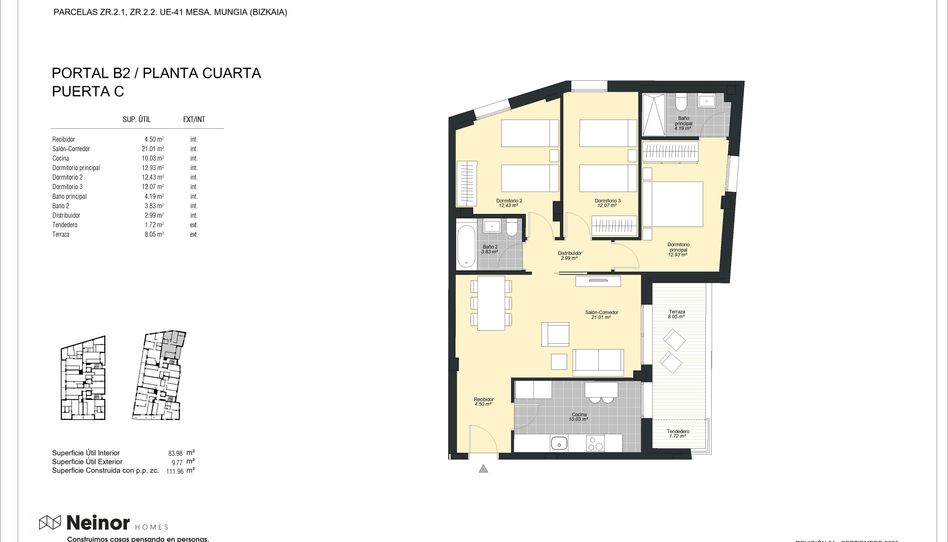 Foto 1 von Wohnung zum Verkauf in Calle Lauxeta Olerkari, Mungia, Bizkaia