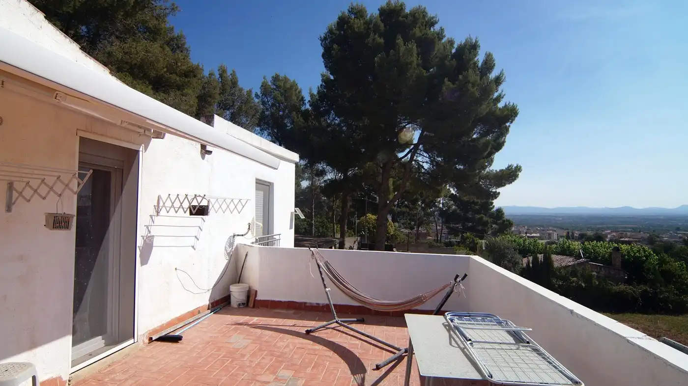 Terrasse von Country house zum Verkauf in Alcover mit Klimaanlage, Heizung und Privatgarten