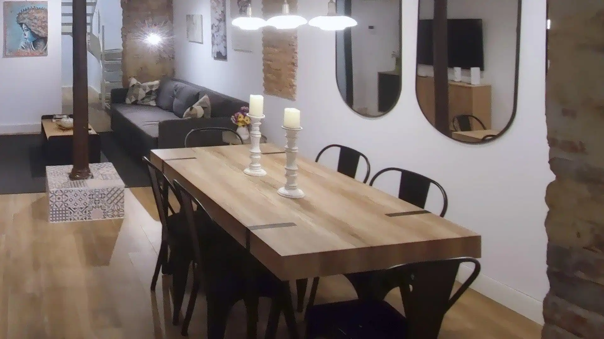 Esszimmer von Maisonette zum Verkauf in  Valencia Capital mit Heizung