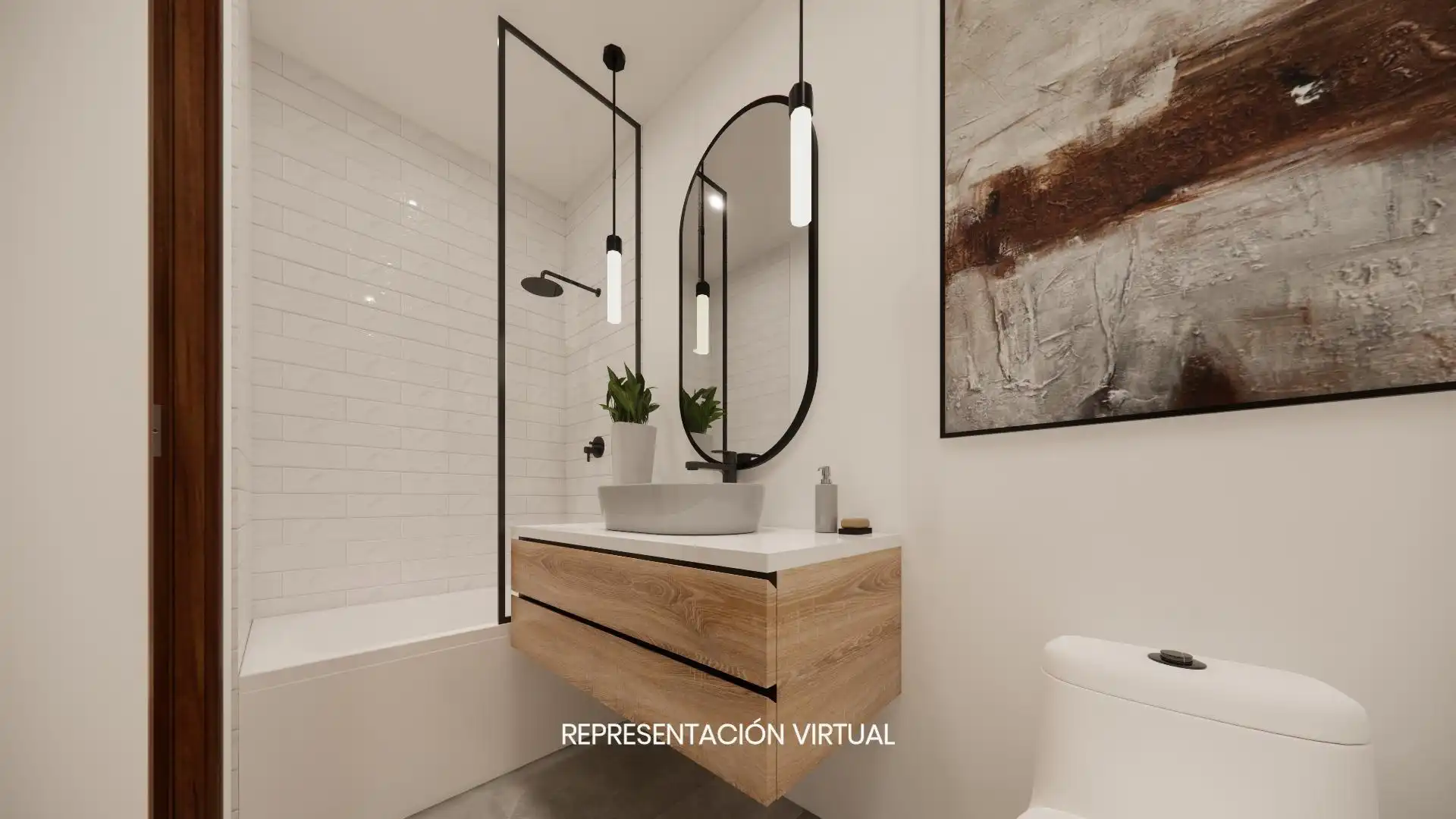 Badezimmer von Gebäude zum Verkauf in Guadarrama
