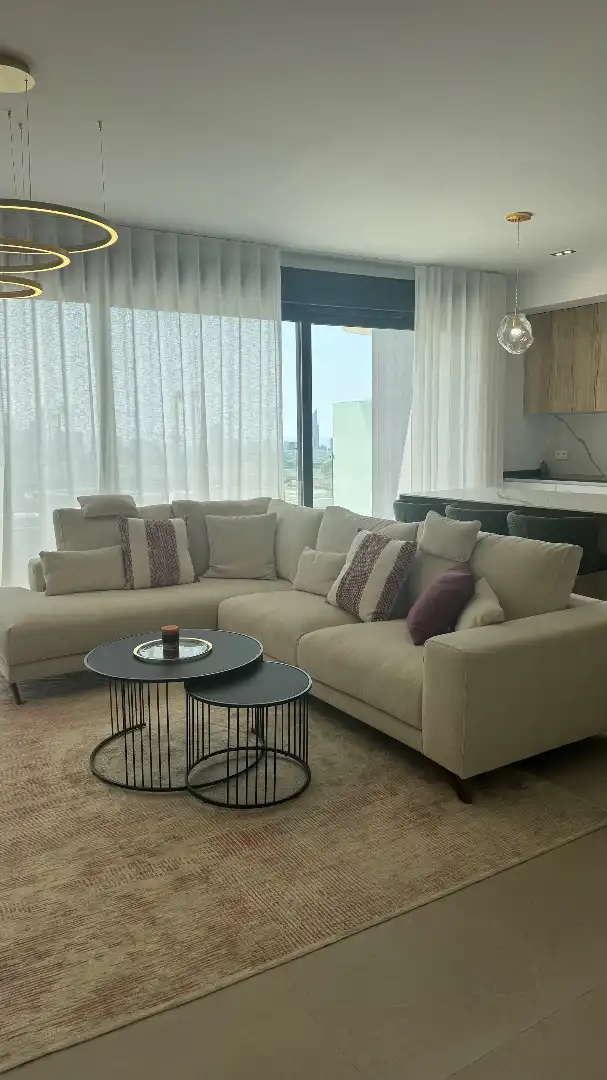 Wohnzimmer von Maisonette zum Verkauf in La Nucia mit Klimaanlage, Privatgarten und Terrasse