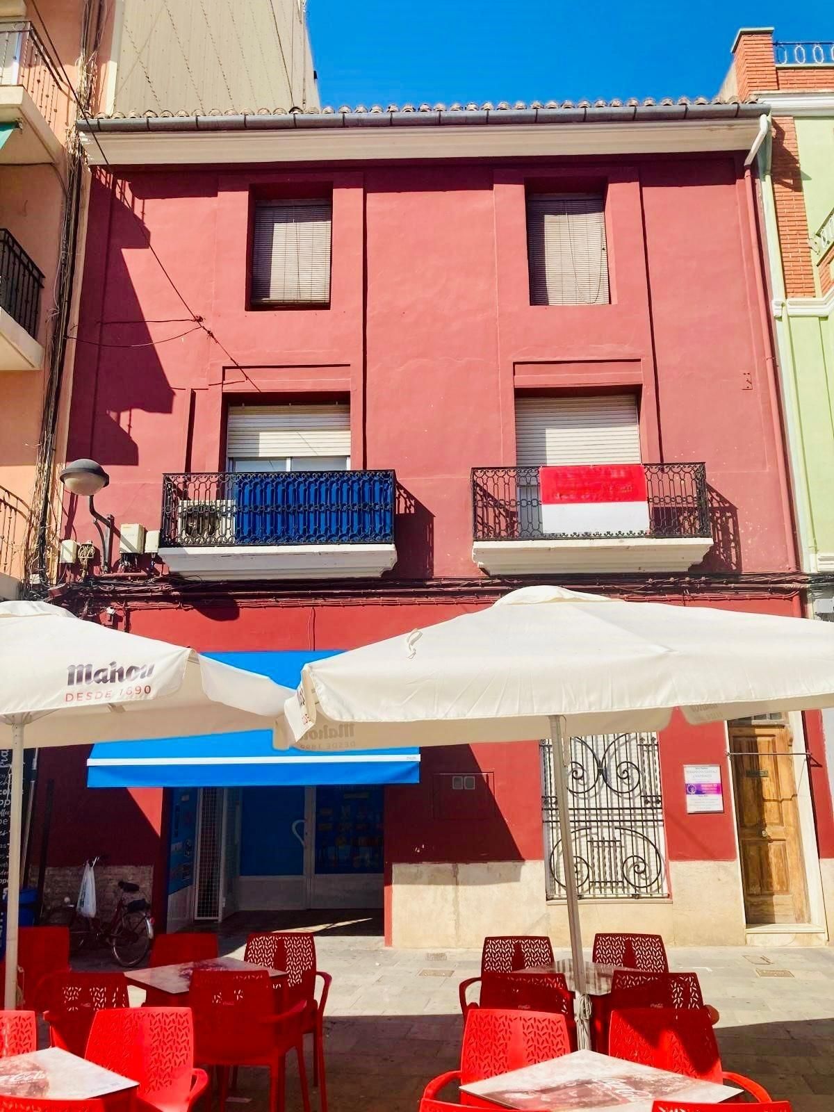 Exterior view of Flat for sale in Algemesí  with Air Conditioner and Terrace