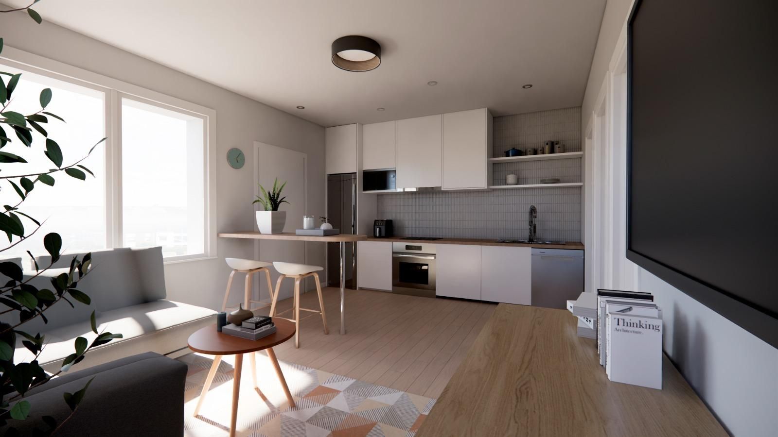 Cocina de Piso en venta en  Madrid Capital con Aire acondicionado