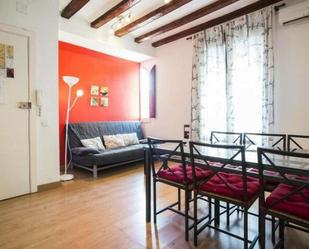 Sala d'estar de Apartament per a compartir en  Barcelona Capital amb Aire condicionat i Terrassa
