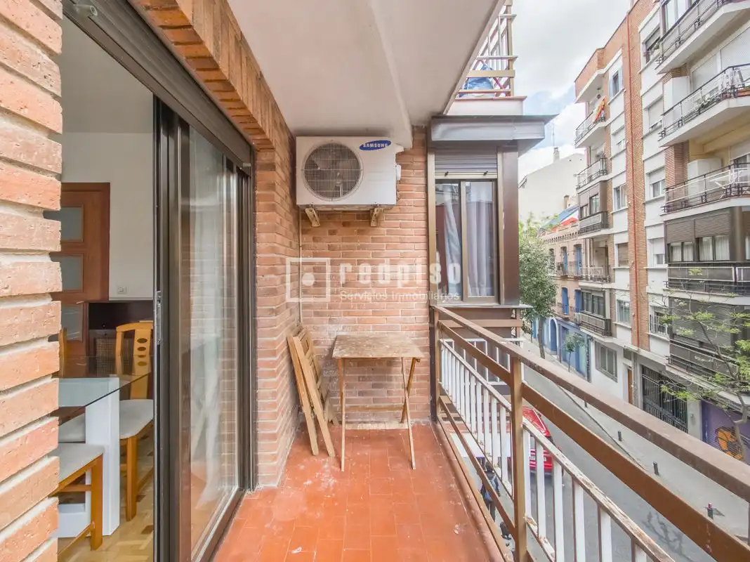 Terrassa de Pis de lloguer en Madrid amb Aire condicionat, Calefacció i Parquet