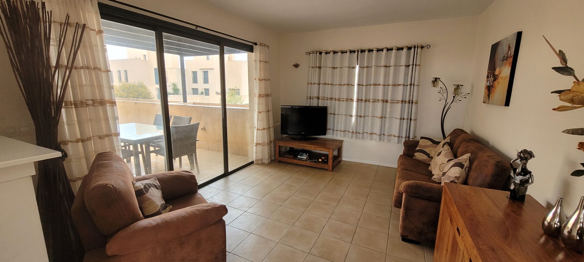Sala d'estar de Apartament en venda en  Murcia Capital amb Aire condicionat, Calefacció i Terrassa