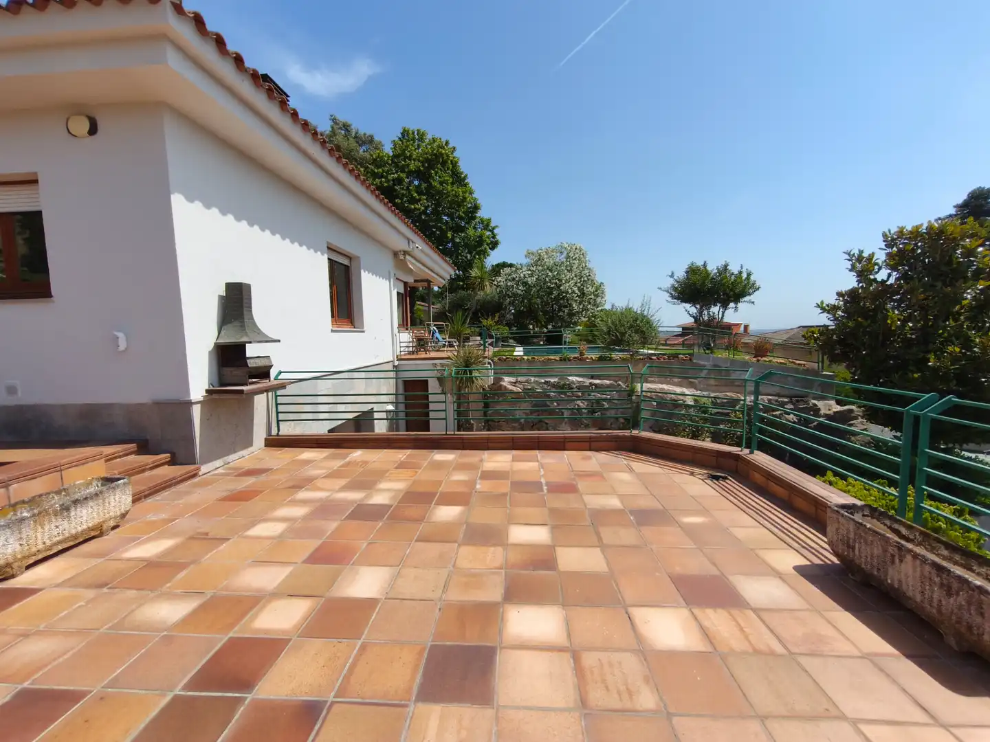 Terrassa de Casa o xalet de lloguer en Girona amb Aire condicionat, Calefacció i Jardí privat