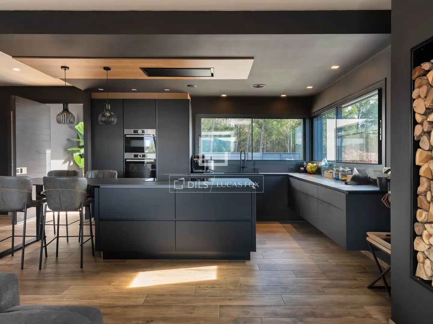 Cocina de Casa o chalet en venta en Sant Julià de Ramis con Aire acondicionado, Calefacción y Terraza