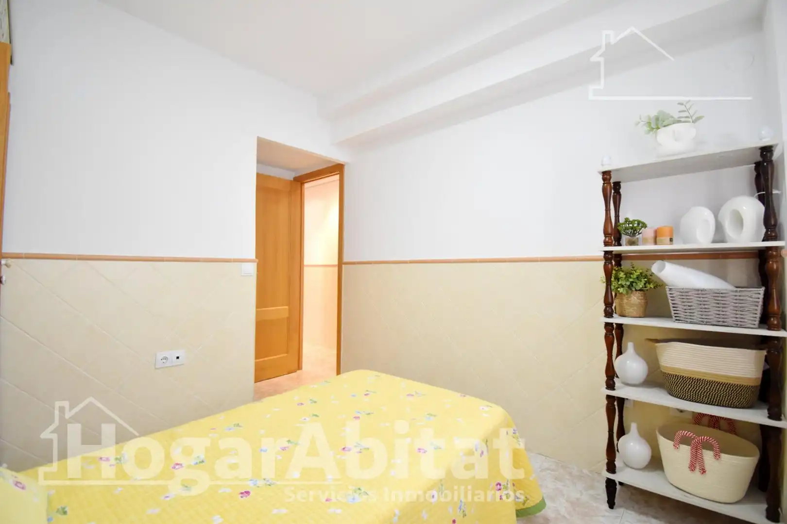 Bedroom of Flat for sale in Bellreguard  with Heating, Terrace and Furnished