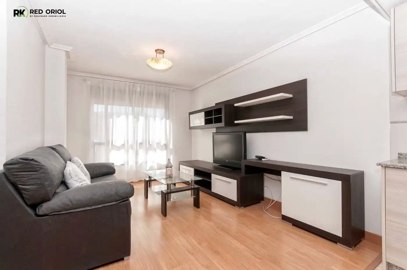 Wohnzimmer von Wohnung zur Miete in Beniel mit Klimaanlage, Abstellraum und Möbliert