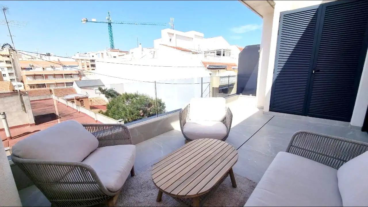 Terraza de Ático en venta en Torrevieja con Aire acondicionado, Terraza y Trastero