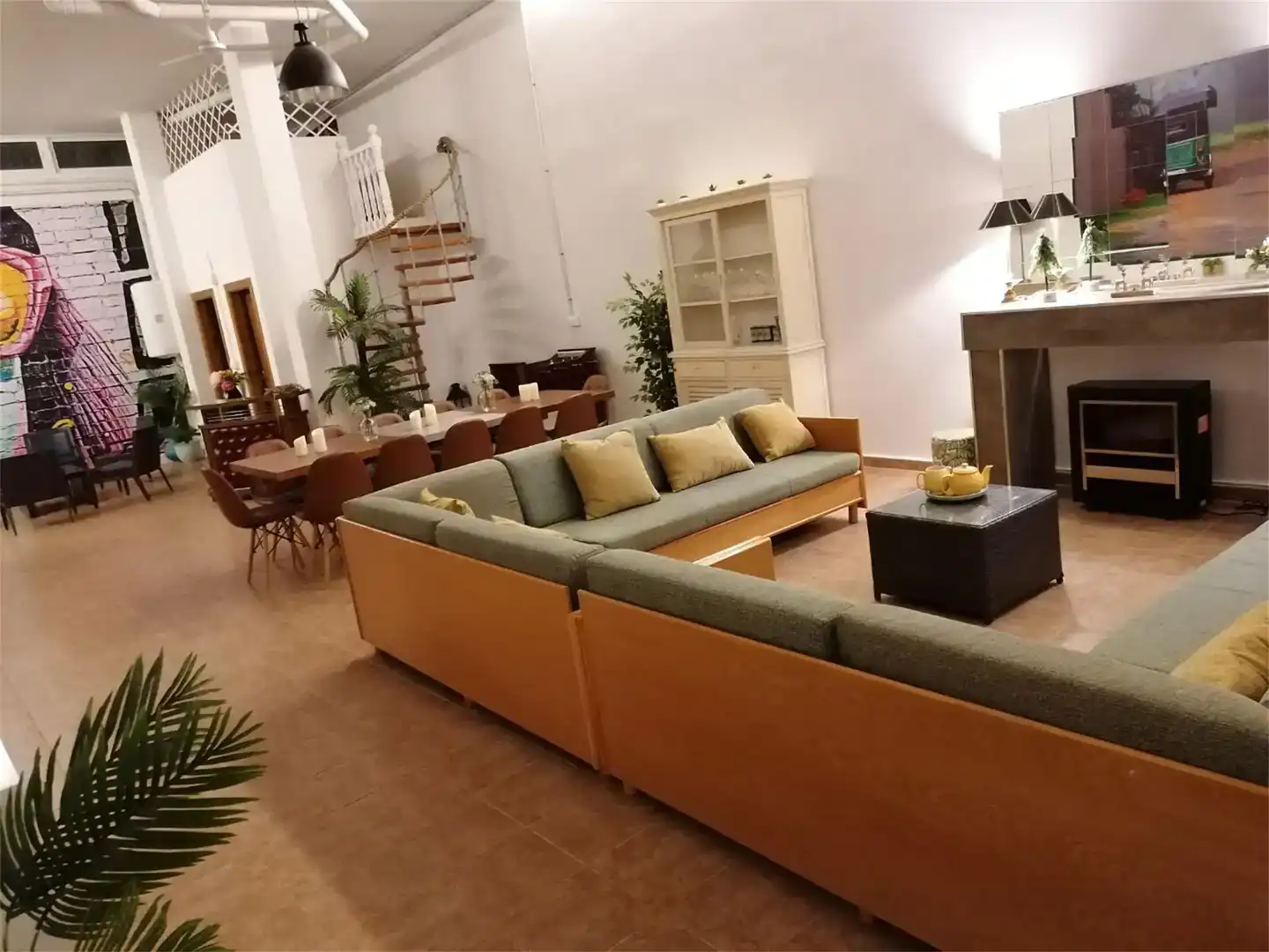 Sala de estar de Loft en venta en Felix con Aire acondicionado y Amueblado