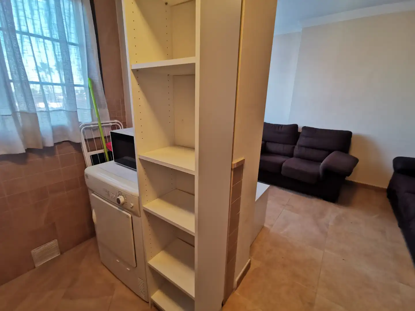 Schlafzimmer von Wohnung zur Miete in Málaga mit Klimaanlage, Heizung und Möbliert