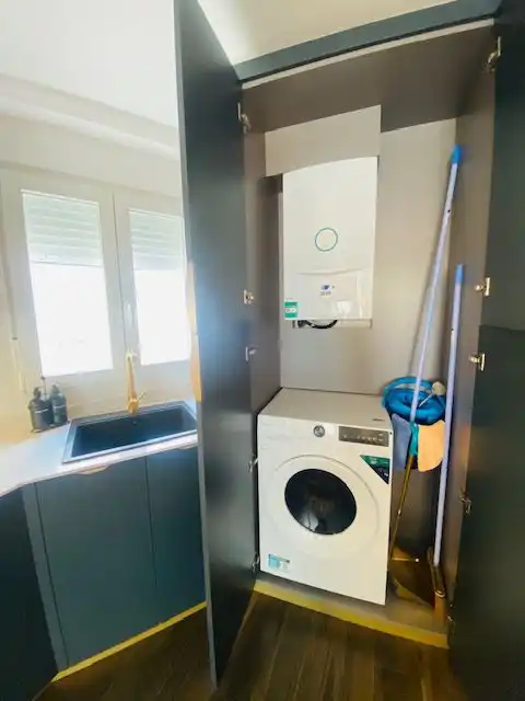 Cocina de Piso de alquiler en Albacete con Aire acondicionado, Calefacción y Amueblado