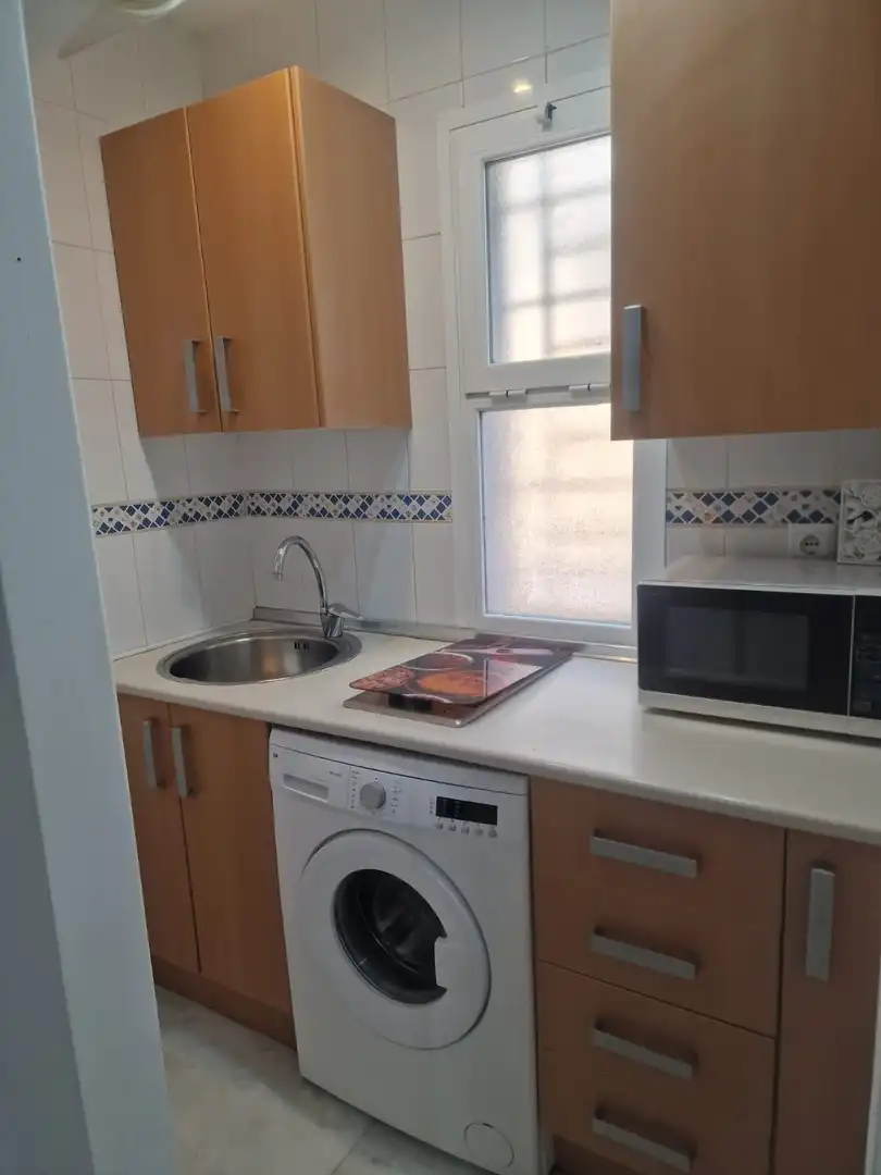 Küche von Wohnung zur Miete in Málaga mit Möbliert