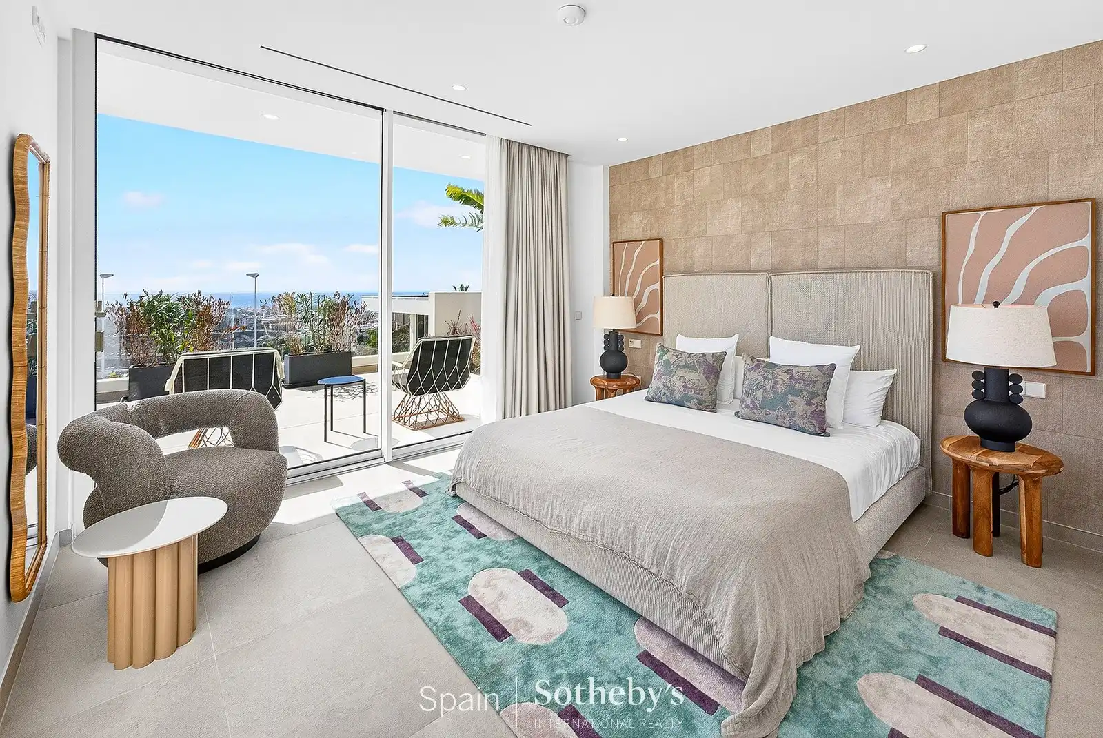 Bedroom of Houses for sale in Adeje  with Air Conditioner, Heating and Terrace