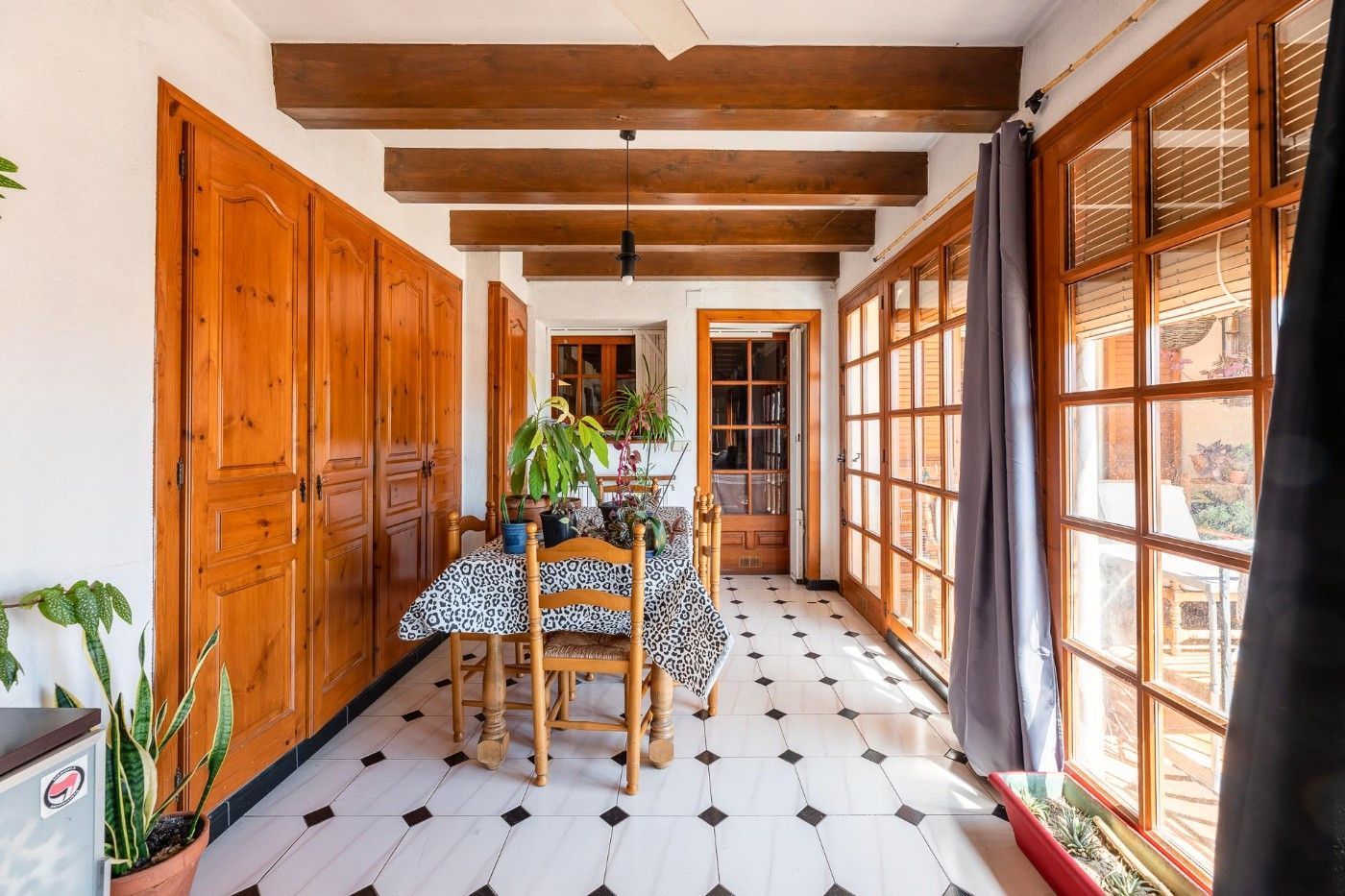 Dining room of House or chalet for sale in Sant Jordi Desvalls  with Air Conditioner, Heating and Private garden