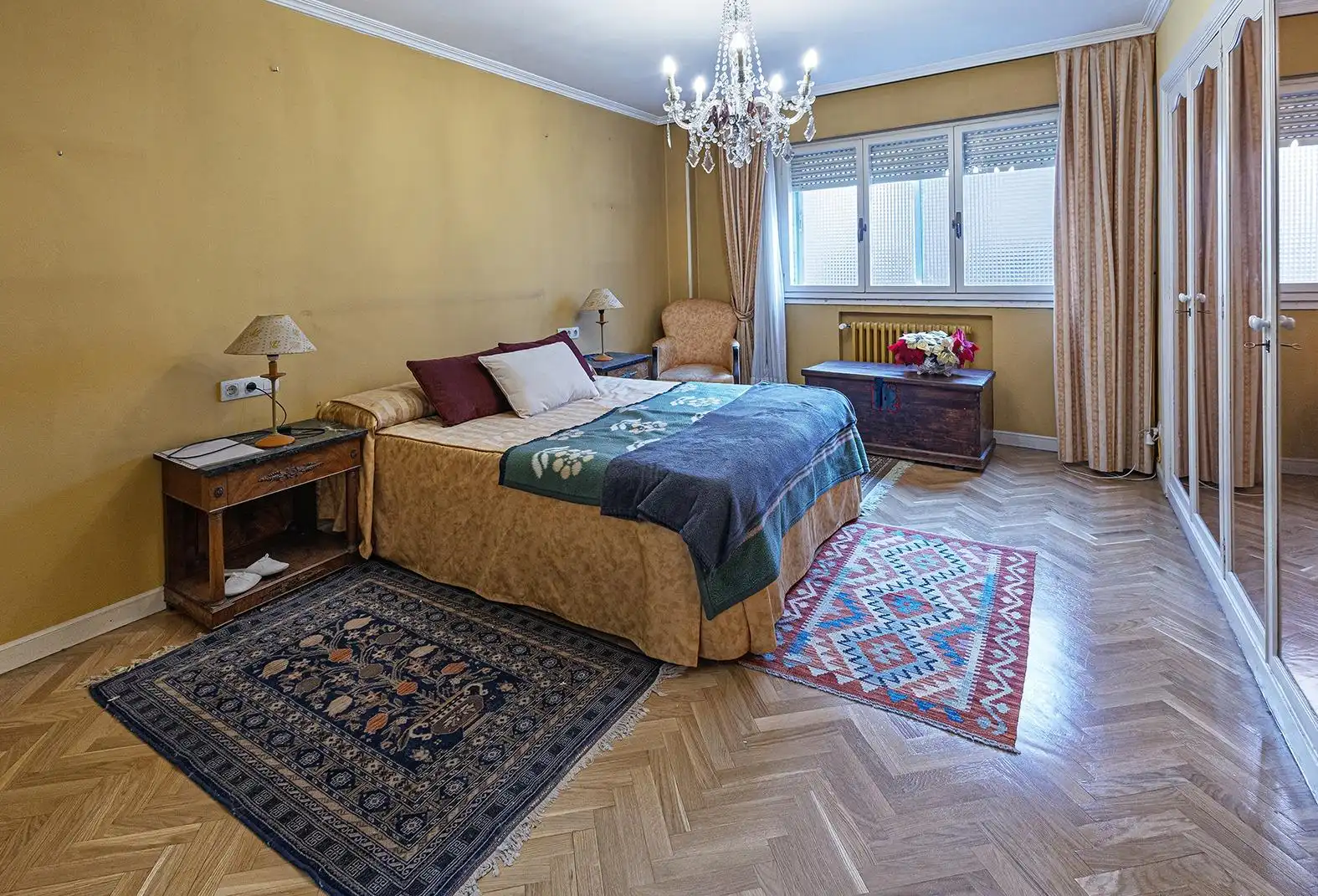 Schlafzimmer von Wohnung zum Verkauf in Valladolid mit Heizung