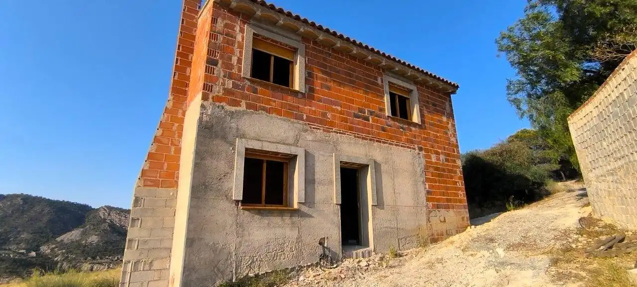 Vista exterior de Casa o xalet en venda en Ricote