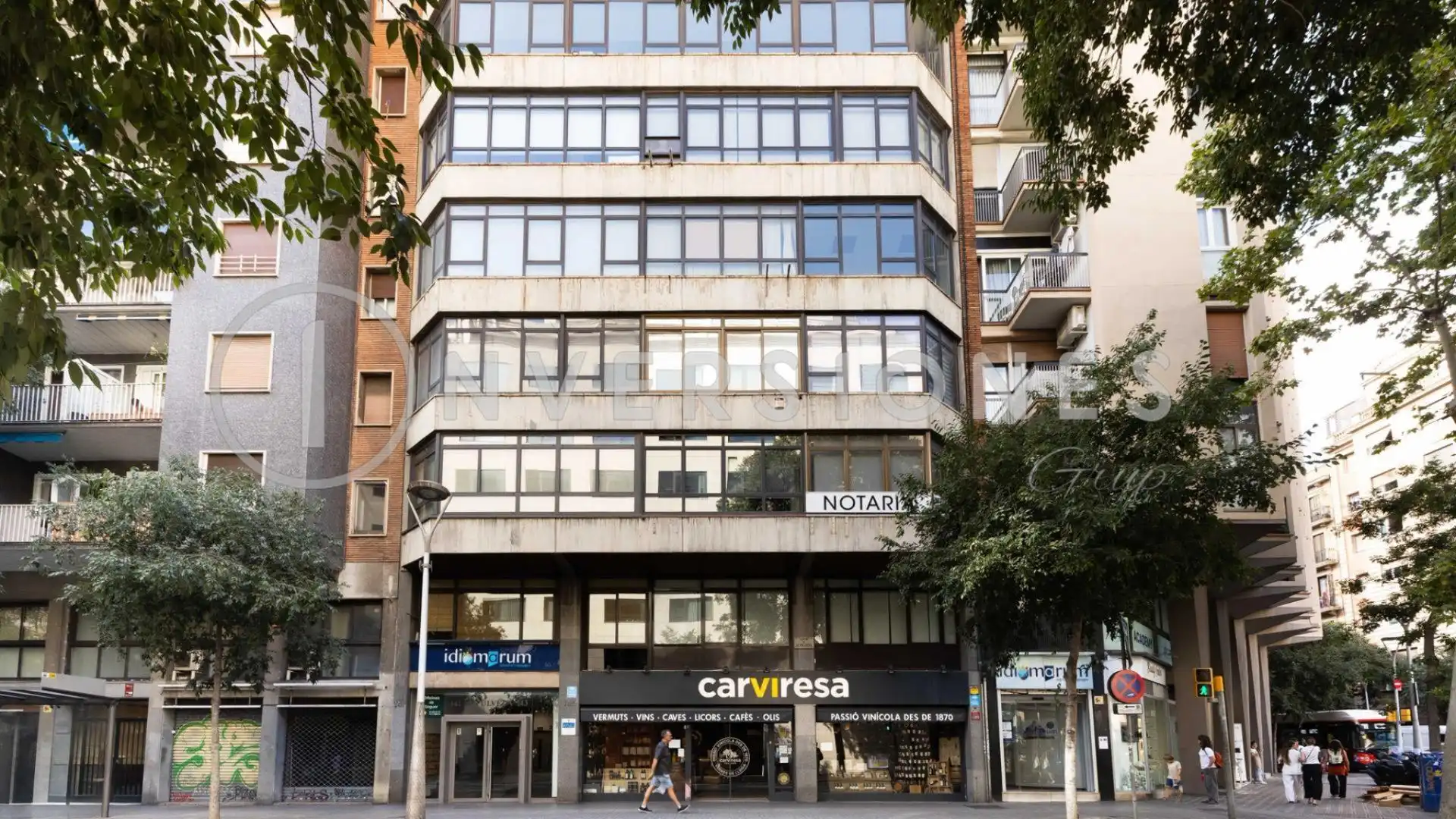 Vista exterior de Oficina de alquiler en Barcelona con Aire acondicionado, Calefacción y Terraza