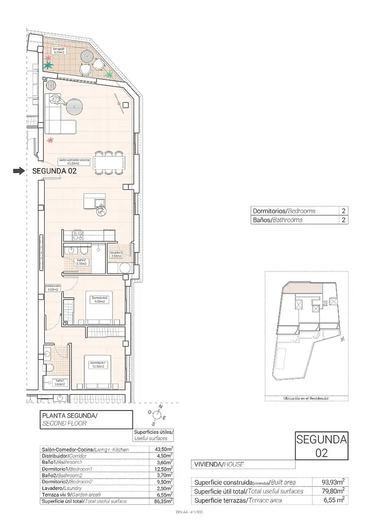 Apartment with terrace for sale in Hondón de las Nieves / El Fondó de les Neus, imagen 31