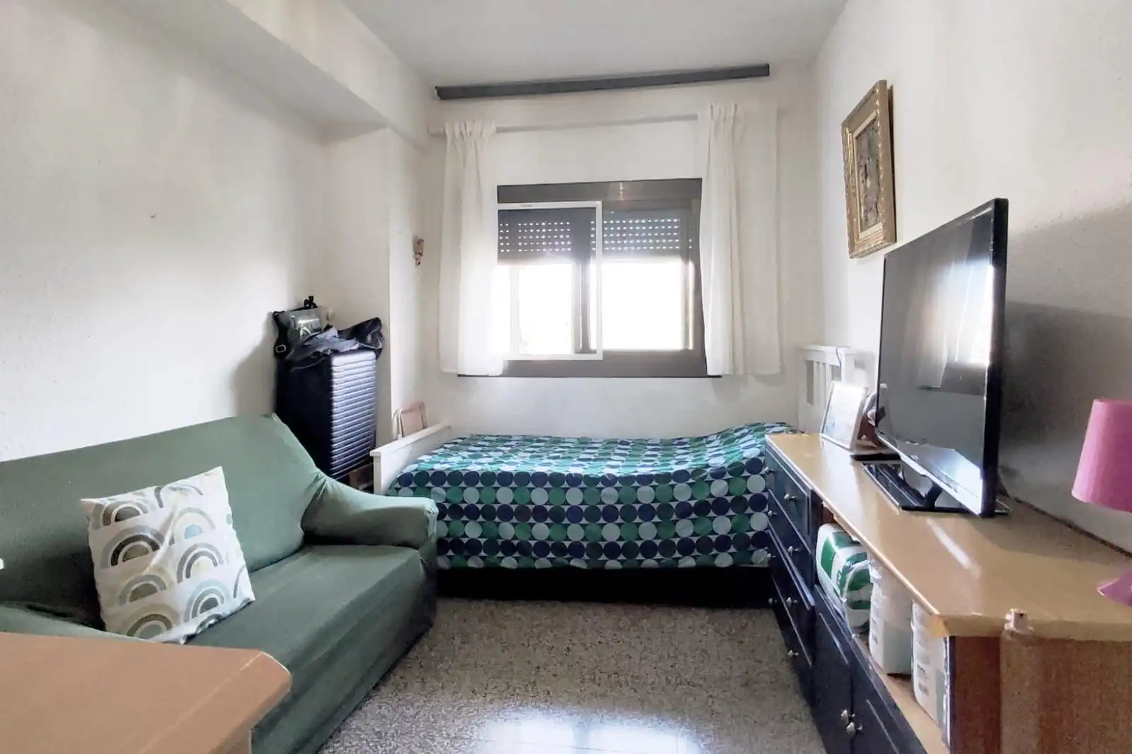 Schlafzimmer von Wohnung zum Verkauf in Valencia mit Klimaanlage, Heizung und Terrasse