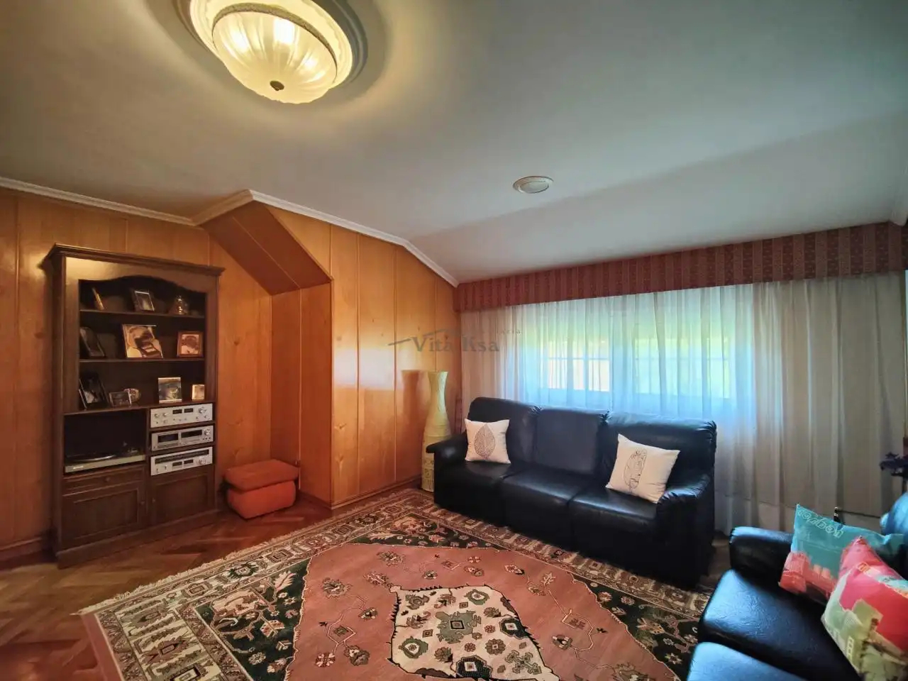 Living room of Houses for sale in Ourense Capital   with Heating, Private garden and Swimming Pool
