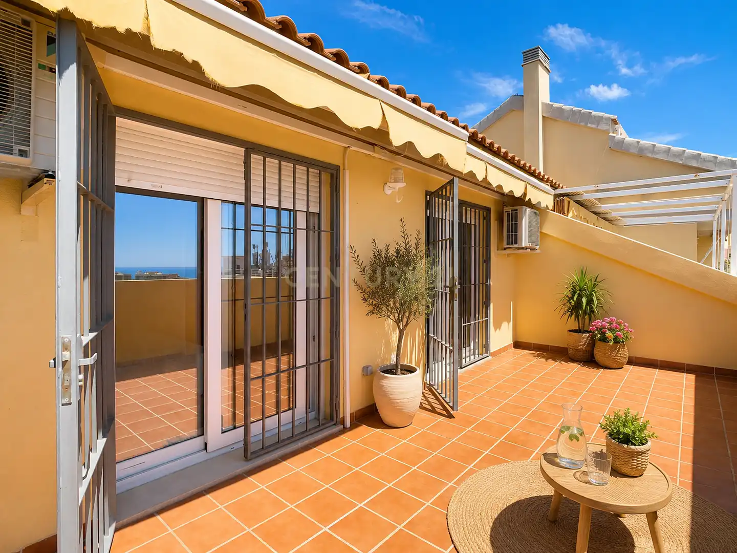 Terrassa de Apartament en venda en Benalmádena amb Aire condicionat i Balcó