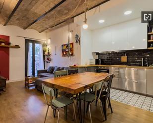 Kitchen of Flat to rent in  Barcelona Capital  with Air Conditioner, Heating and Furnished