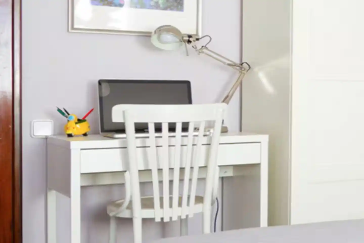 Habitación de Piso de alquiler en Zaragoza con Aire acondicionado, Amueblado y Internet