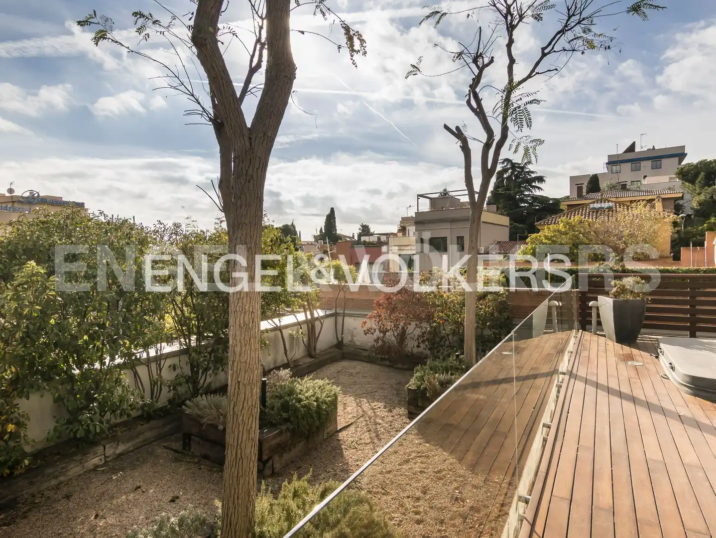 Terraza de Casa adosada en venta en Sarrià - Sant Gervasi