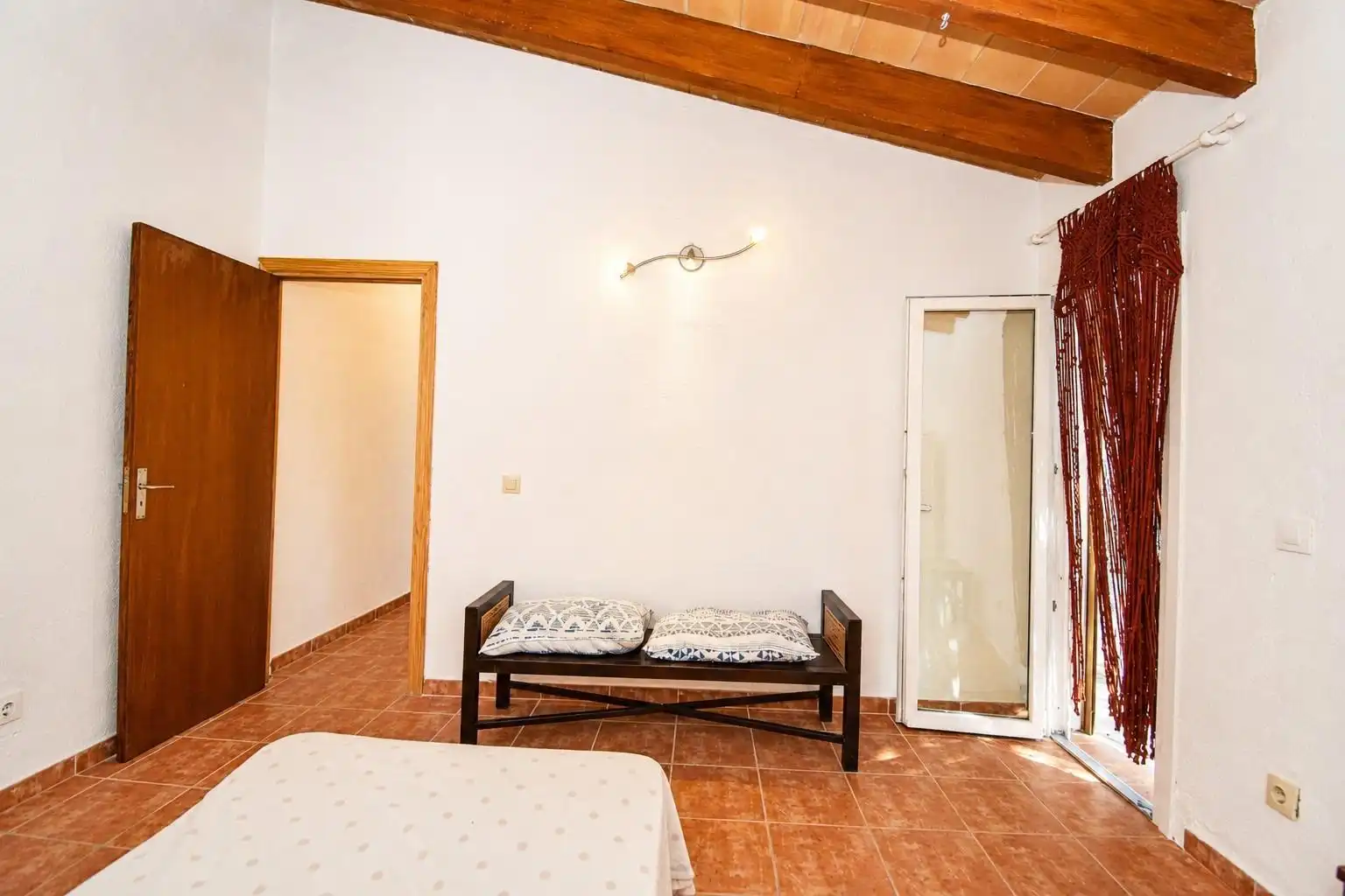 Habitación de Finca rústica de alquiler en Muro con Piscina