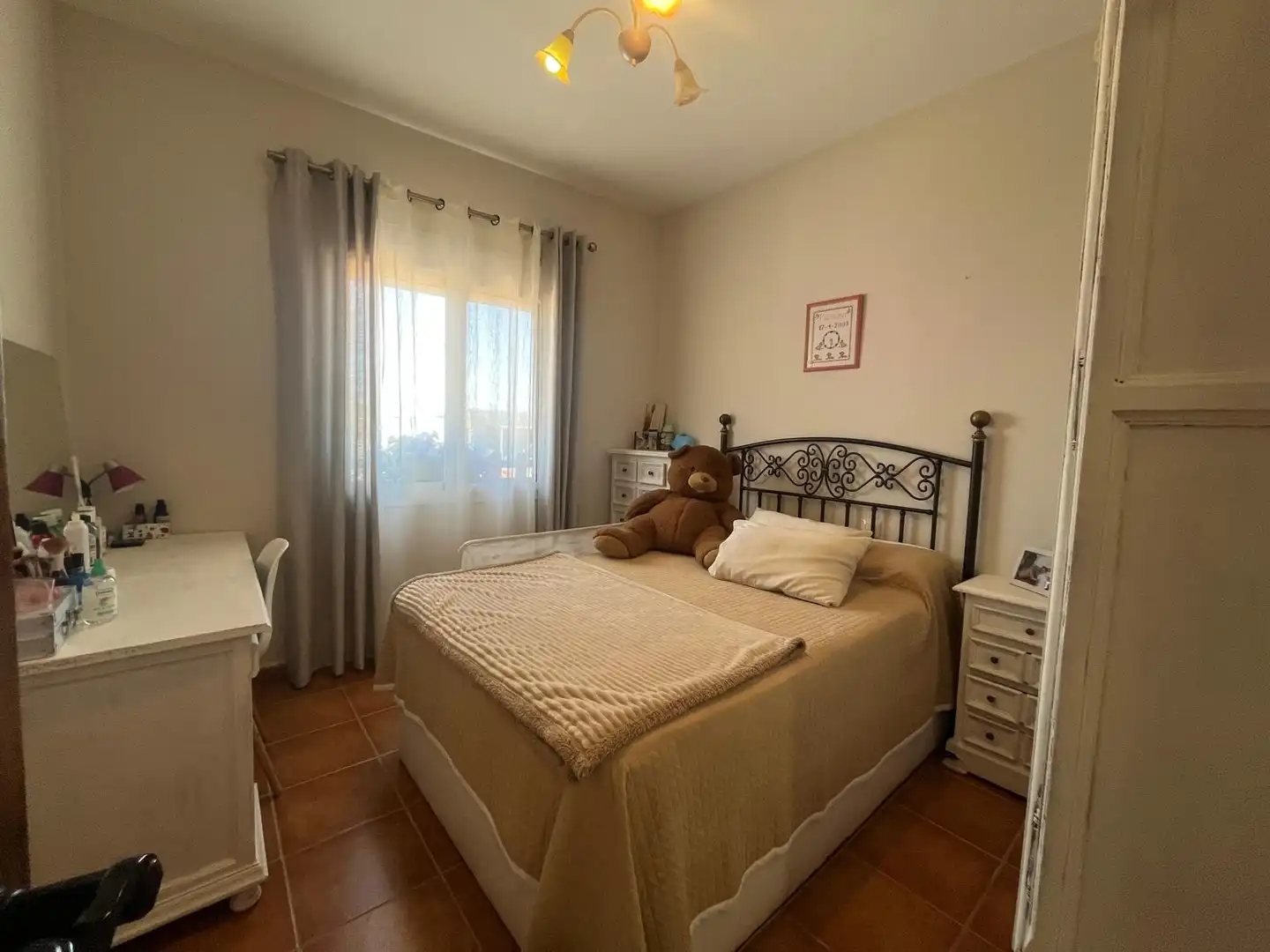 Schlafzimmer von Einfamilien-Reihenhaus zum Verkauf in Las Labores   mit Klimaanlage, Heizung und Privatgarten
