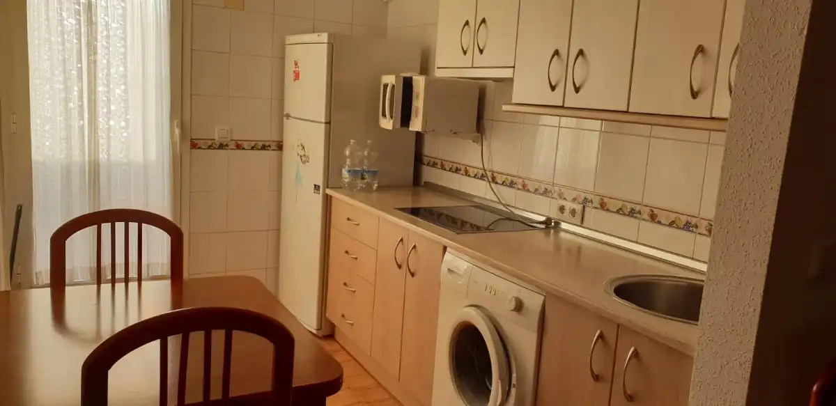 Küche von Dachboden zur Miete in Montijo mit Terrasse