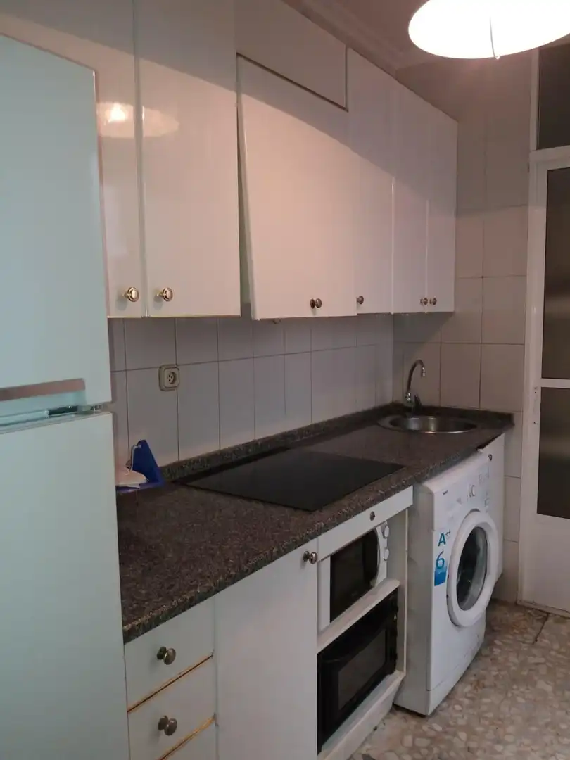 Küche von Wohnung zur Miete in Cáceres mit Terrasse, Möbliert und Balkon
