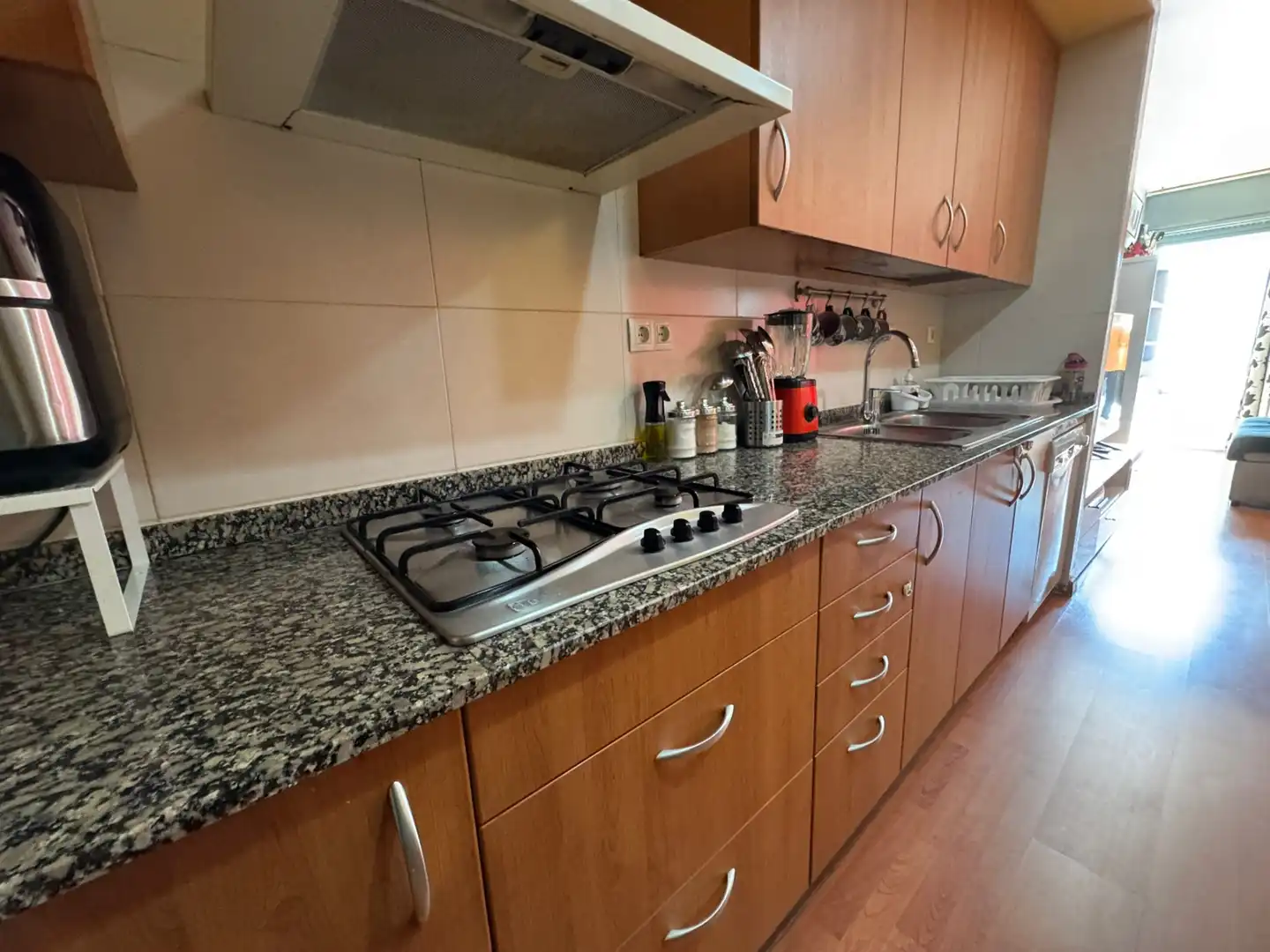 Cocina de Piso en venta en Sabadell con Calefacción, Jardín privado y Parquet