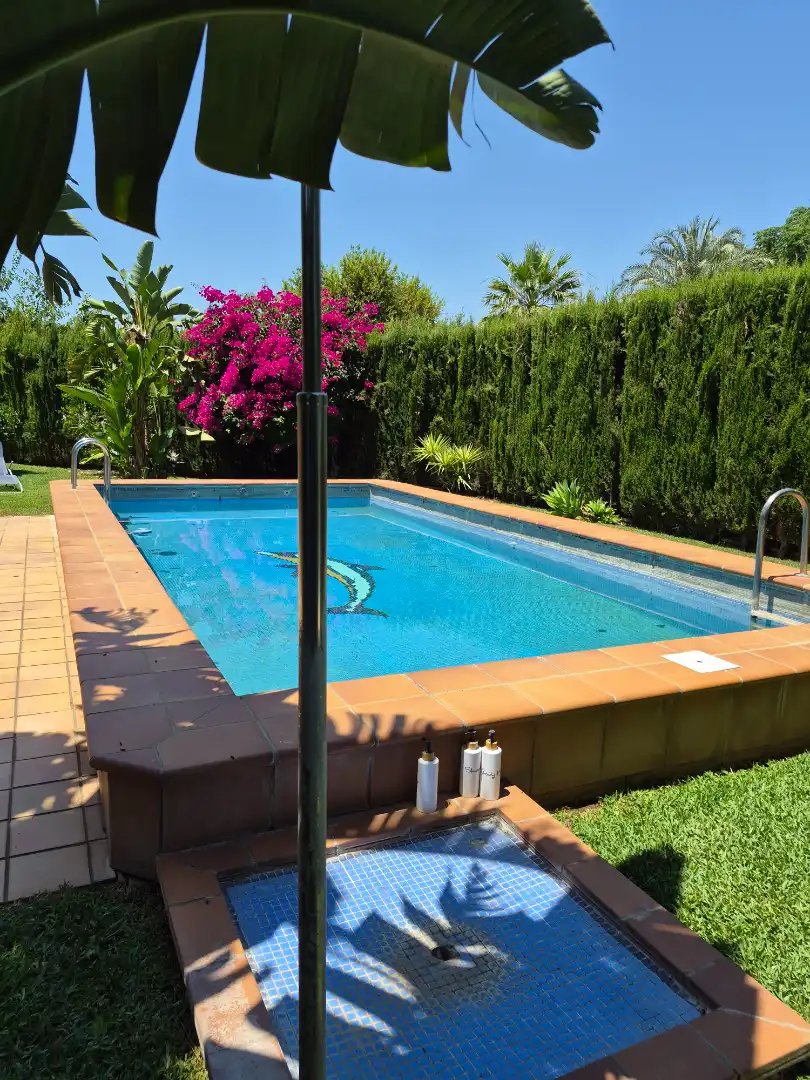 Schwimmbecken von Haus oder Chalet zur Miete in Alcalá de Guadaira mit Klimaanlage, Heizung und Schwimmbad