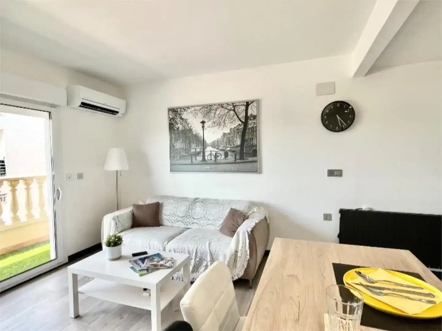Sala d'estar de Pis en venda en Almoradí amb Aire condicionat, Parquet i Piscina