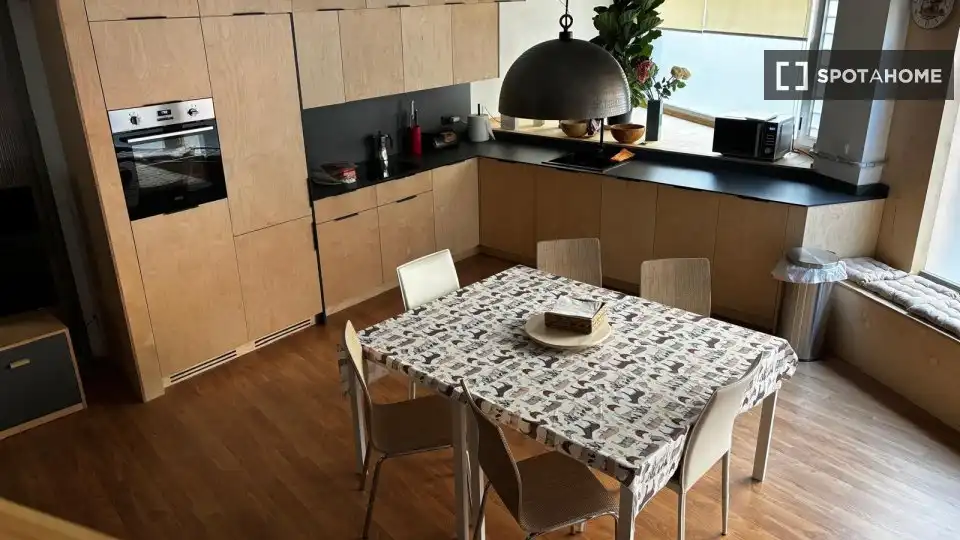 Kitchen of Flat for rent in Valencia  with Air Conditioner, Heating and Furnished