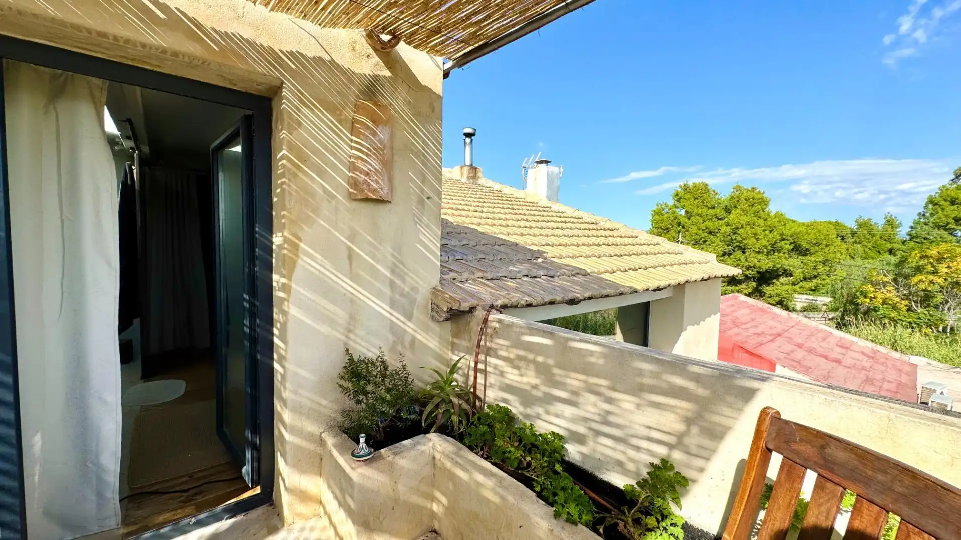 Terrassa de Casa o xalet en venda en Alicante / Alacant amb Jardí privat, Terrassa i Piscina