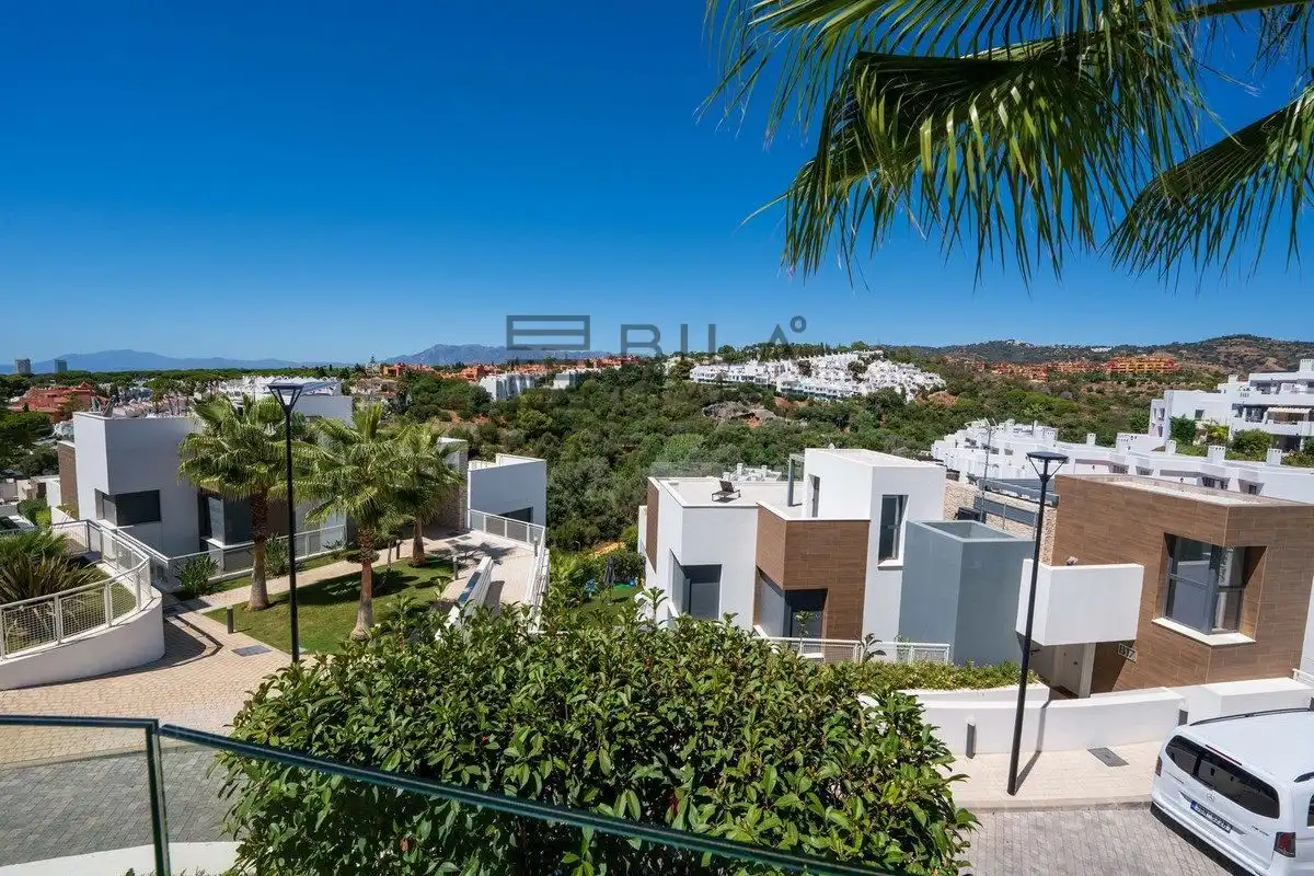 Exterior view of Duplexes for sale in Marbella  with Air Conditioner, Terrace and Storage room